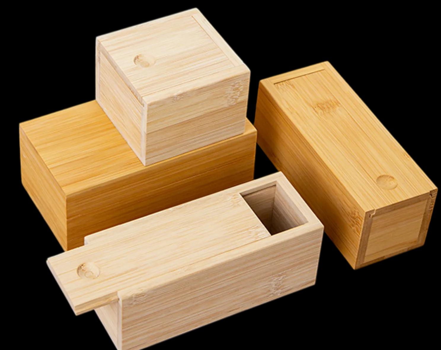 Sliding Lid Gift Box — Custom Wooden Box by CHIC