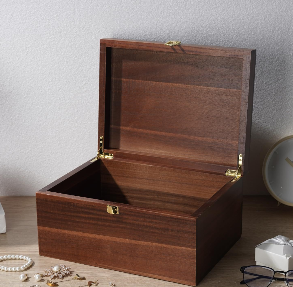 Acacia Wooden Storage Box