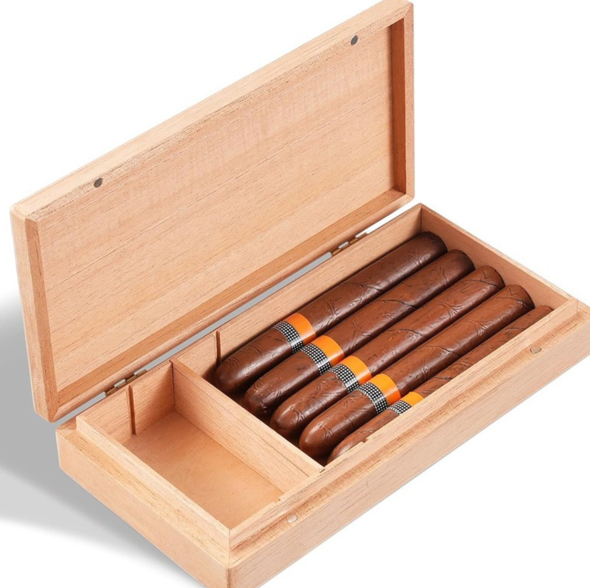 Pine Magnetic Cigar Travel Case
