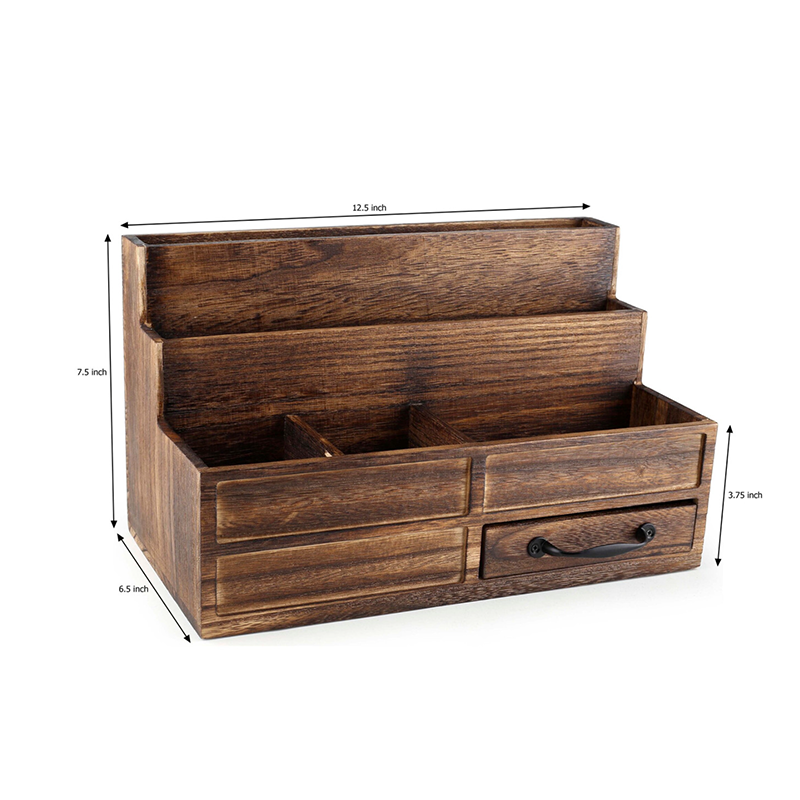 Wooden Desktop Organizer