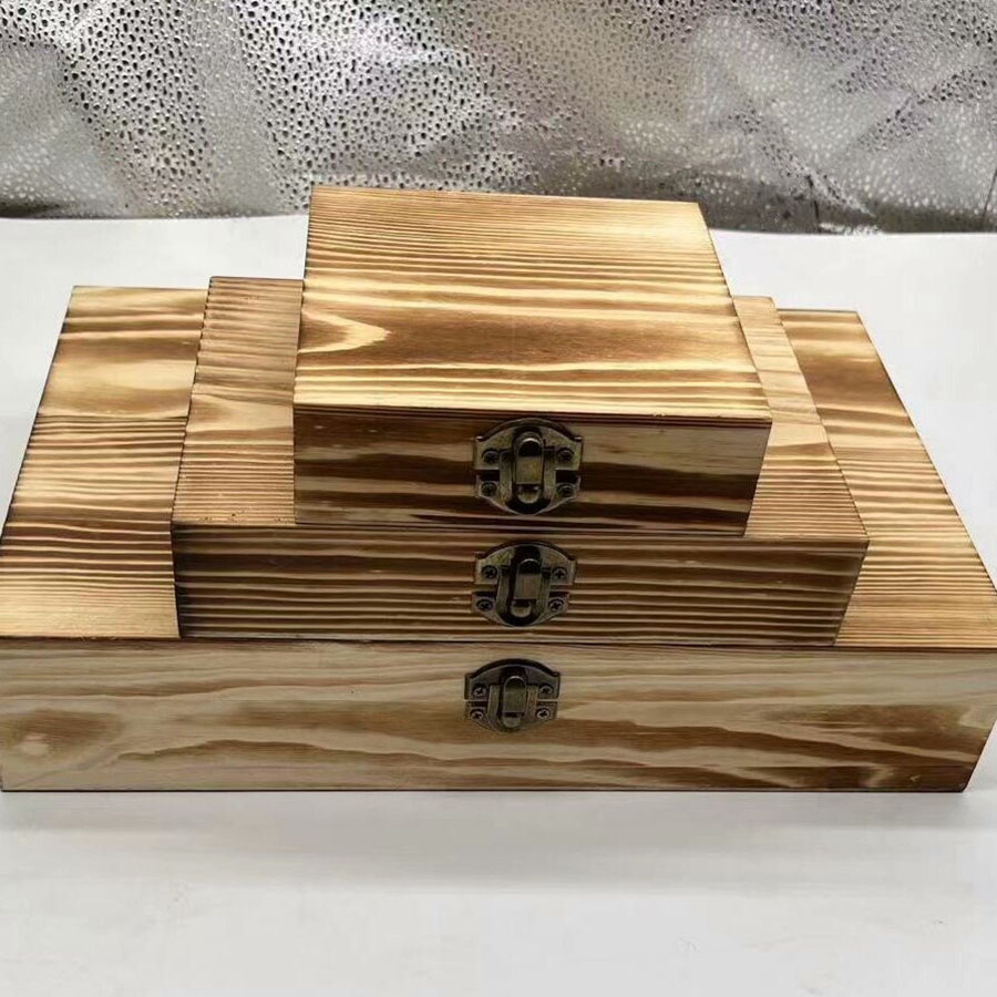Burnt Pine Boxes